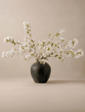 Faux Japanese Cherry Blossom - White (6 Stems)